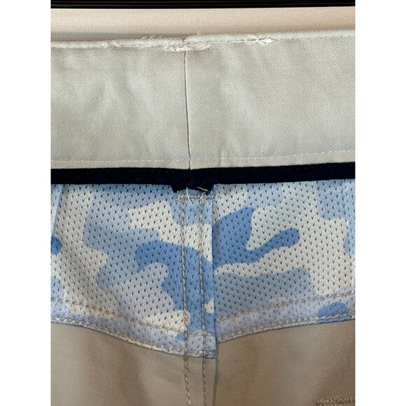 Peter Millar Mens Pants Gray Chino Straight Crown Performance Golf Size 42x32 - Picture 8 of 12